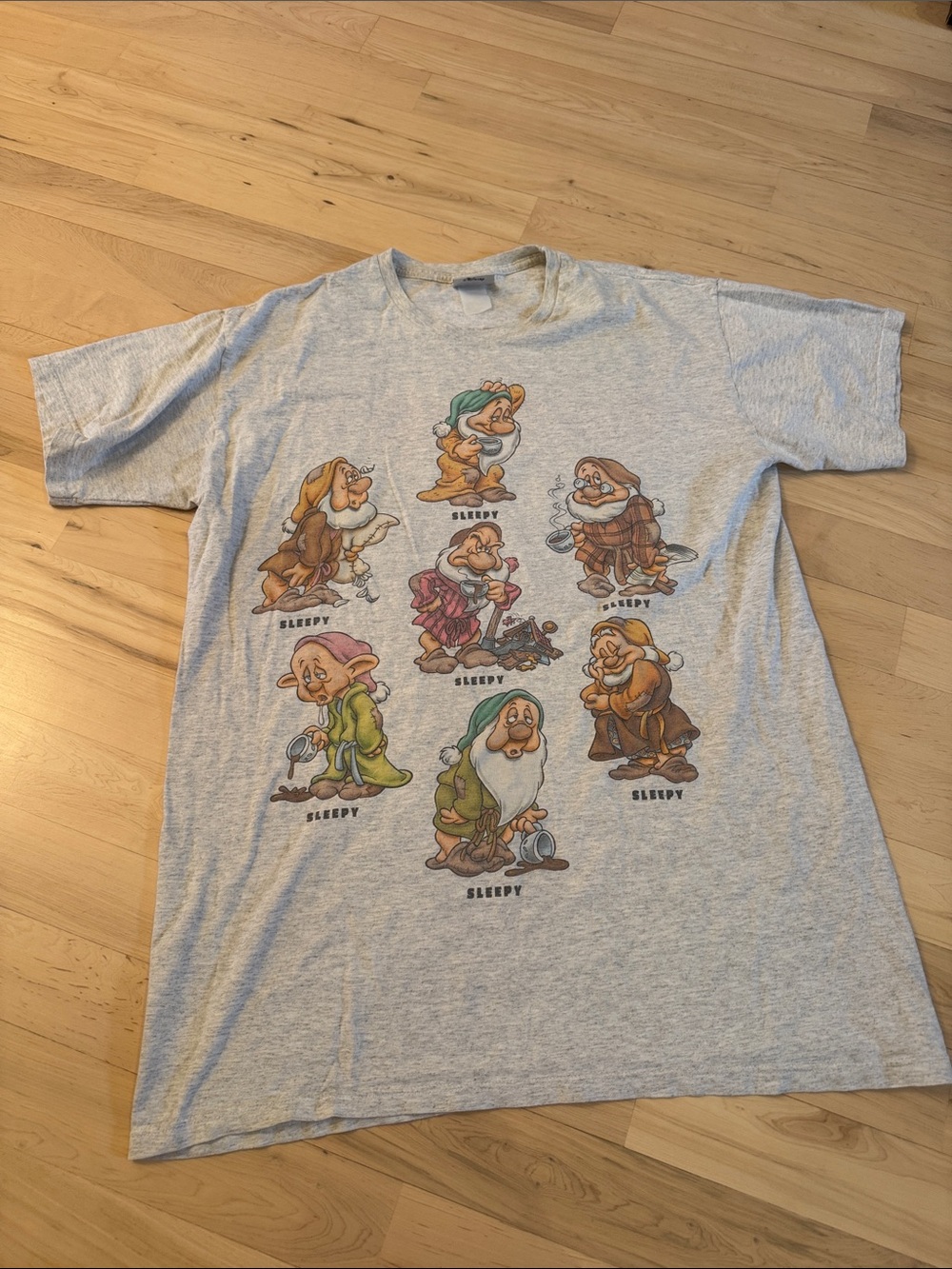 Vintage 90’s Disney Would The Real Sleepy Please Stand Up T-Shirt Sleep Shirt